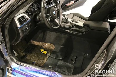 BMW 320D M패키지 바구니팩토리 제작 통풍시트 시공