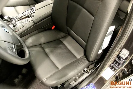 BMW F10 528i 자체제작 통풍시트, 전동식 요추지지대 :: 바구니팩토리