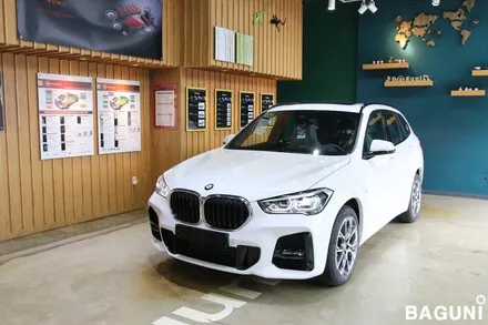 2022 출고 전 탁송차량 BMW X1 20i 뒷자리 디지털 열선시트 시공