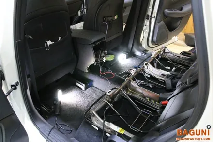 2019 인피니티 QX50 뒷자리 디지털 열선시트 시공