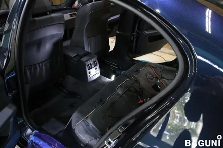 BMW E60 5시리즈 뒷자리 디지털 열선시공 [편의튜닝]