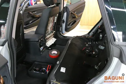BMW 3GT 워크인스위치와 뒷자리 디지털 열선시트