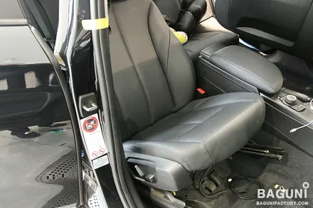 BMW F20 118D차량 JD1 플러스 통풍시트,요추지지대 작업기