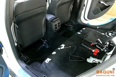 벤츠 GLA220 차량 추운겨울을 위한 대비 열선시트 시공!