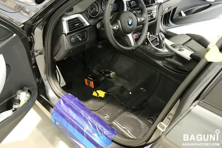 320d m팩 운전석 통풍시트 팬 5개 적용하기