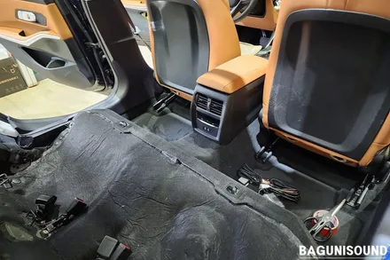 BMW G20 320i LCI 뒷자리 열선시트 시공기