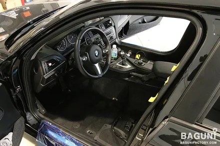 BMW F20 118D차량 JD1 플러스 통풍시트,요추지지대 작업기