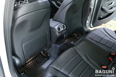 벤츠 W205 C200 AMG LINE 뒷자리 디지털 열선시트
