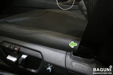 F30 3시리즈 320d 운전석 시트 갈라짐 교체와 디지털 JD1 플러스 통풍시트 [ BMW 벤틸레이션 바구니팩토리 ]
