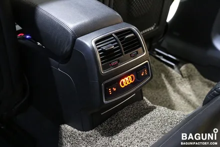 A6(C7) 뒷자리 디지털 열선시트 ( 자체제작 LED 패널 적용 )
