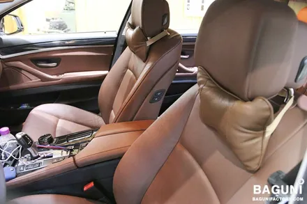 F10 5시리즈 투어링 뒷자리 디지털 열선시트와 조수석 워크인스위치 시공 [ BMW 시트튜닝 ]
