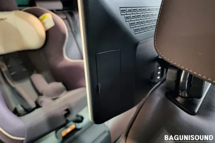 BMW 6GT 리어모니터 장착했습니다.