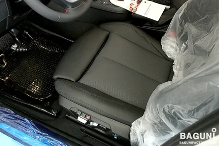 BMW F20 118D차량 통풍시트, 워크인스위치 패키지 시공