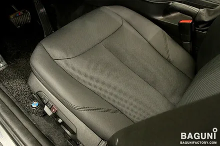 BMW F20 118D차량 JD1 플러스 통풍시트,요추지지대 작업기