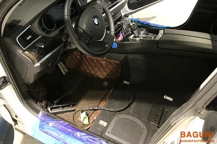 BMW 5GT 운전석과 조수석 JD1  플러스 통풍시트 시공기.