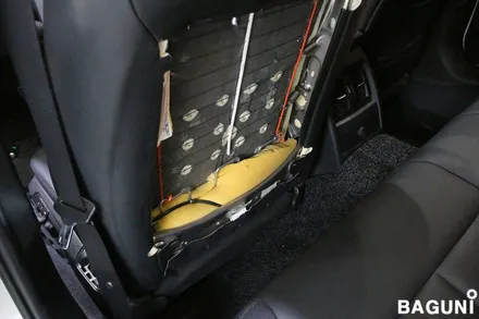 BMW F31 3시리즈 투어링 가죽 갈라짐 고질병 수리 + 통풍시트 + 요추지지대 (럼버서포트) + 뒷자리 열선시트 + 조수석 워크인스위치까지 시트 풀시공