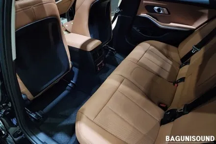 BMW G20 320i LCI 뒷자리 열선시트 시공기