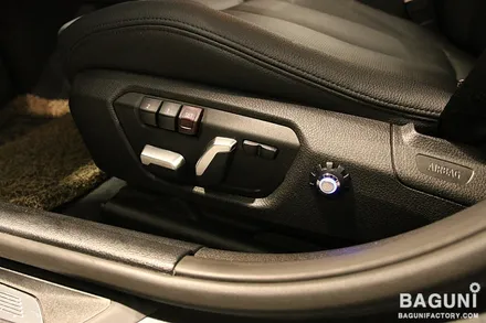 BMW 320D M패키지 바구니팩토리 제작 통풍시트 시공