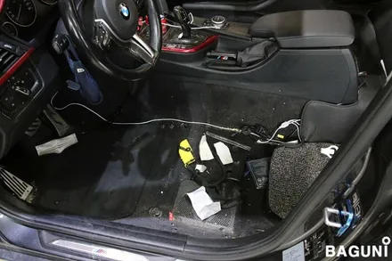 BMW F30 3시리즈 시트형 통풍시트 걷어내고 정식으로