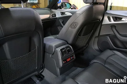 A6 C7 LED패널을 적용한 뒷자리 열선시트와 조수석 워크인스위치 시공