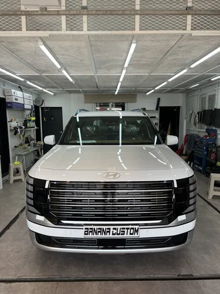 [바나나커스텀] 팰리세이드 바닥방음,엠보바닥 시공 / 울산 남구