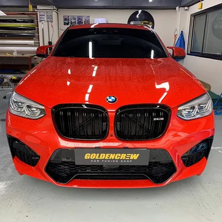 BMW X4M 부분 래핑!_루프스킨_사이드미러_에어 브리더_스포일러 / 서울 강서구