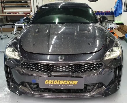 기아 스포츠카 스팅어! 전체랩핑!_양천구랩핑_마곡랩핑_강서구랩핑_부천랩핑_일산랩핑_김포랩핑_서울랩핑 / 서울 강서구