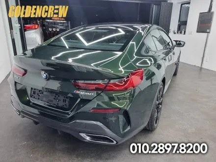 일산랩핑 전문샵에서 시공받은 BMW M850I 크롬딜리트 / 서울 강서구