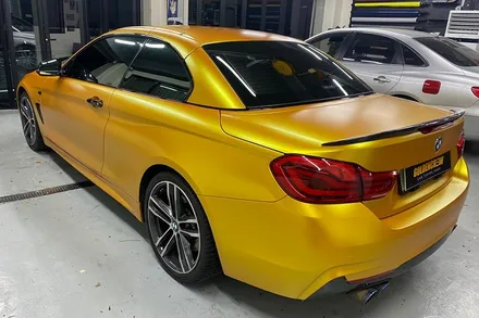 BMW 4시리즈 컨버터블 시공기#전체랩핑#부분랩핑#bmw랩핑#서울랩핑#강서구랩핑#양천구랩핑#마곡랩핑 / 서울 강서구
