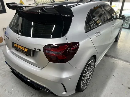 벤츠 A45 amg 전체랩핑 시공! / 서울 강서구