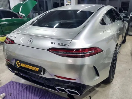 벤츠 GT63amg AX 샴페인 골드 고광도 전체랩핑 시공 / 서울 강서구