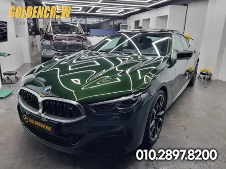일산랩핑 전문샵에서 시공받은 BMW M850I 크롬딜리트 / 서울 강서구