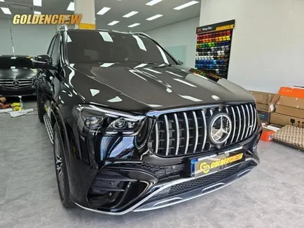벤츠 gle53 amg 본넷 ppf 시공｜석회물 낙하로 손상된 기존 ppf 제거 / 서울 강서구 공항동