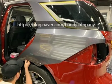 벤츠 페밀리룩 SUV GLE350 유광 무연탄 전체랩핑_서울랩핑_신정동랩핑 / 서울 강서구