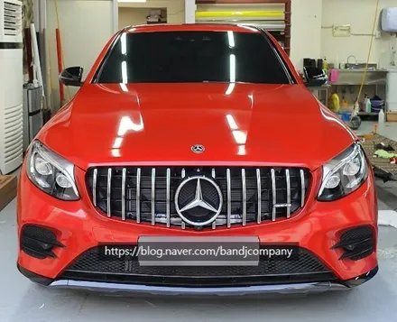 벤츠 AMG GLC 43  드래곤 파이어 레드로 다르게 만들기!_#가양동랩핑_#목동랩핑_#김포랩핑_#일산랩핑_#골든크루 / 서울 강서구