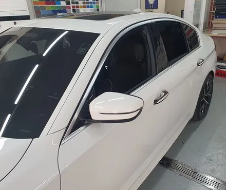 BMW 530i 루프스킨&윈도우크롬딜리트! 시공기!! / 서울 강서구