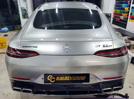 벤츠 GT63amg AX 샴페인 골드 고광도 전체랩핑 시공 / 서울 강서구