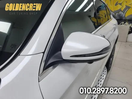 다이아몬드 화이트 전체랩핑 시공으로 이쁘게 변신한 벤츠 GLC300E / 서울 강서구