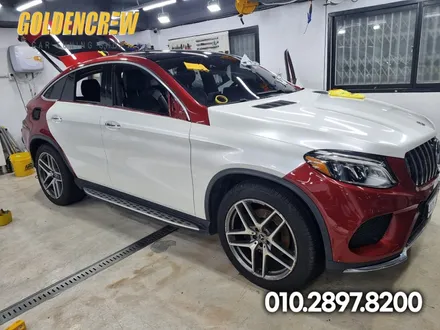 벤츠 GLE 350D 차량 전체 랩핑으로 깔끔하게 변신완료 [자동차 랩핑] / 서울 강서구