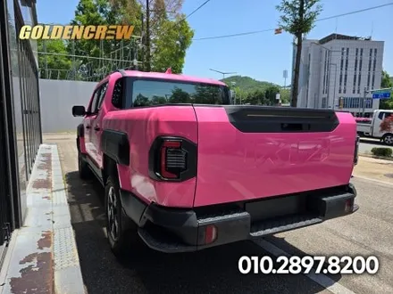 기아 타스만 전체랩핑 핫핑크 시공! 감성 끝판왕 컬러 등장 / 서울 강서구 공항동