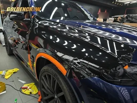 bmw x5 m60i 전체랩핑 리뷰 – 유광블랙 컬러 체인지 디테일 공개 / 서울 강서구 공항동