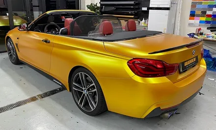 BMW 4시리즈 컨버터블 시공기#전체랩핑#부분랩핑#bmw랩핑#서울랩핑#강서구랩핑#양천구랩핑#마곡랩핑 / 서울 강서구