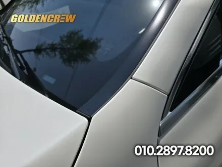 벤츠 gt43amg 인기필름 사틴화이트펄로 신차출고시 전체랩핑 / 서울 강서구 공항동