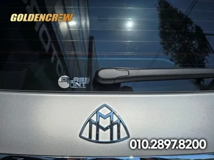 gls 투톤랩핑 벤츠 suv 외관 변신! 블랙&실버 조합 인기 시공 / 서울 강서구 공항동