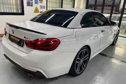 BMW 4시리즈 컨버터블 시공기#전체랩핑#부분랩핑#bmw랩핑#서울랩핑#강서구랩핑#양천구랩핑#마곡랩핑 / 서울 강서구