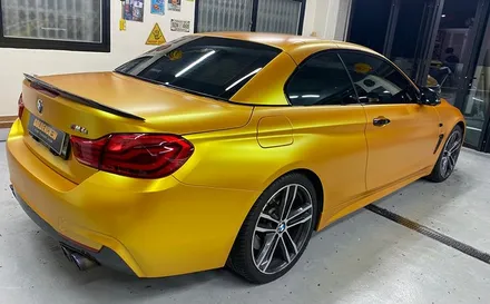 BMW 4시리즈 컨버터블 시공기#전체랩핑#부분랩핑#bmw랩핑#서울랩핑#강서구랩핑#양천구랩핑#마곡랩핑 / 서울 강서구