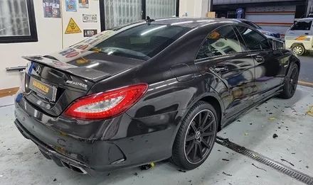 벤츠 CLS 63 amg 전체랩핑!! / 서울 강서구