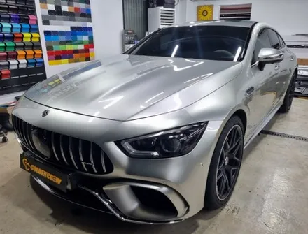 벤츠 GT63amg AX 샴페인 골드 고광도 전체랩핑 시공 / 서울 강서구