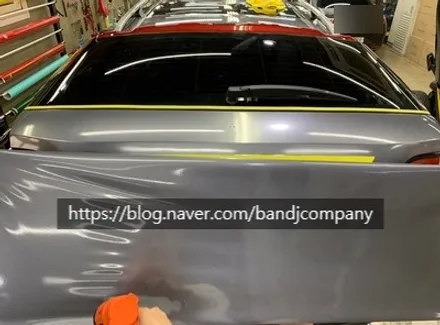 벤츠 페밀리룩 SUV GLE350 유광 무연탄 전체랩핑_서울랩핑_신정동랩핑 / 서울 강서구