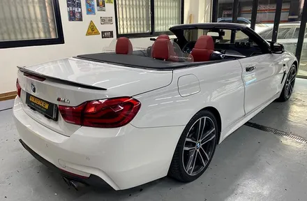 BMW 4시리즈 컨버터블 시공기#전체랩핑#부분랩핑#bmw랩핑#서울랩핑#강서구랩핑#양천구랩핑#마곡랩핑 / 서울 강서구